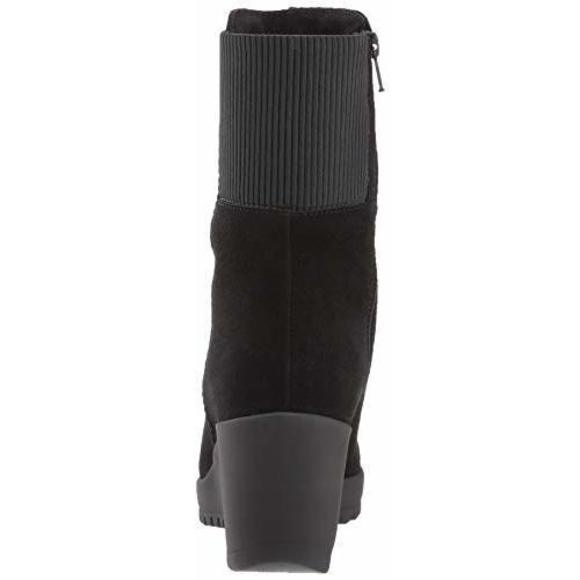 LA CANADIENNE WOMEN'S GWYN ANKLE BOOT, BLACK, 8.5 M US - Picture 4 of 6